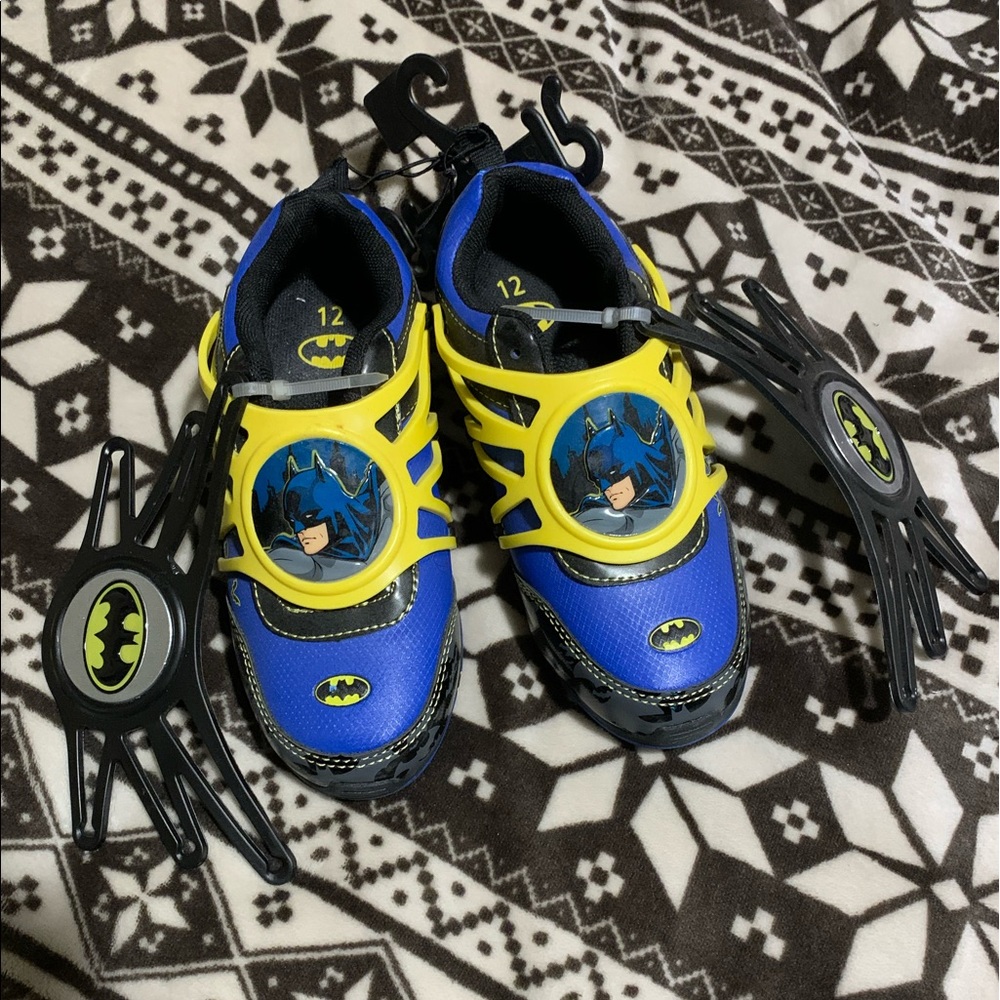 Light Up Batman Shoes